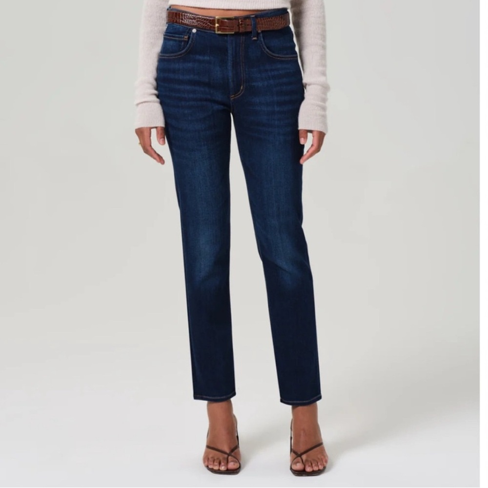 Citizens Of Humanity Blue Straight Leg Timeless Jeans isola 26 EUC